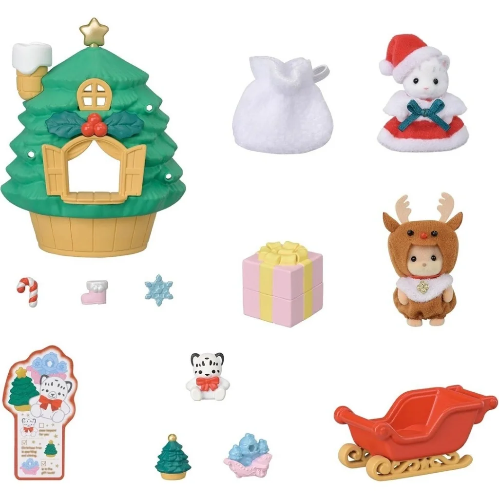 İthalat® Bebek Noel Baba’nın Yılbaşı Ağacı Evi