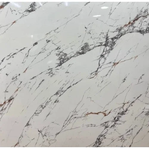 İthalat® Beyaz Mermer Desenli Yapışkanlı Folyo Kaplama Kağıdı