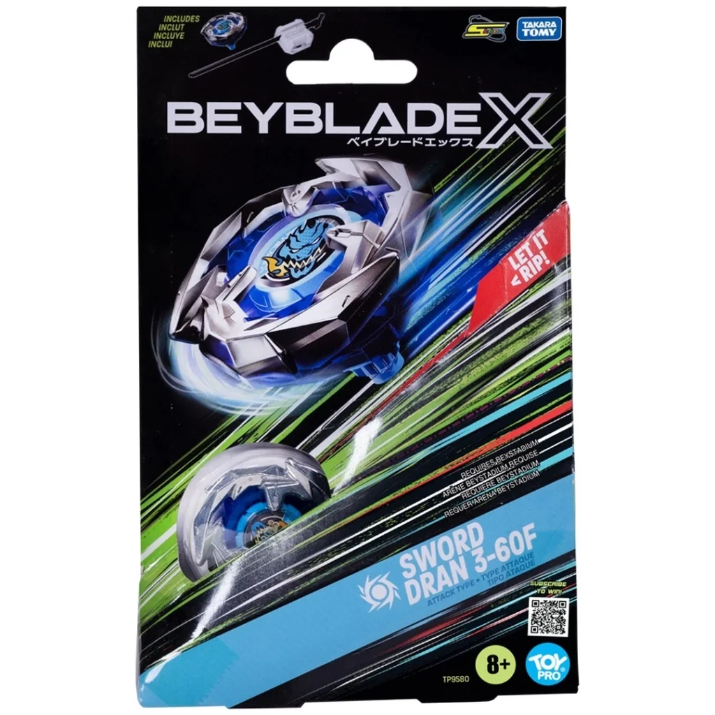İthalat® Beyblade 1'li Set Sword Dran 3-60F