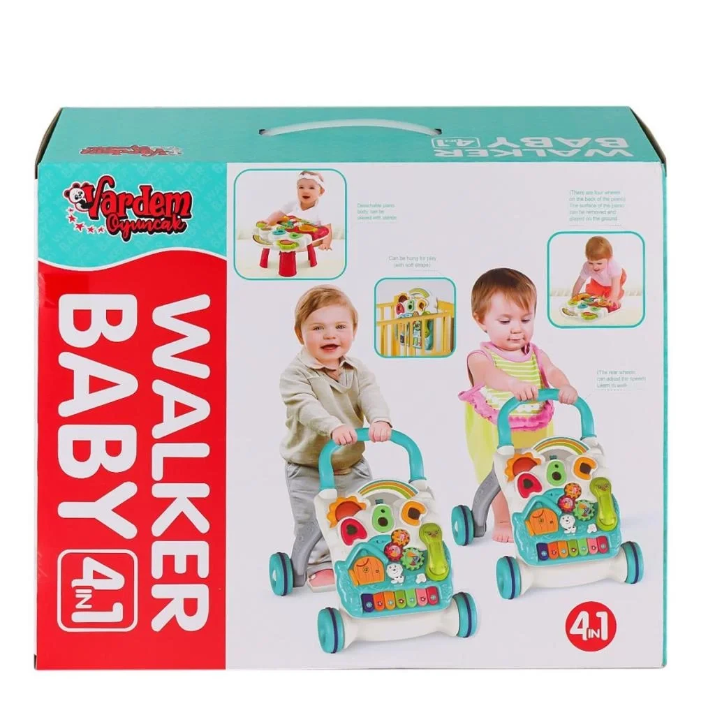 İthalat® BIB-6017 Pianolu Yürüme Arkadaşı 4IN1