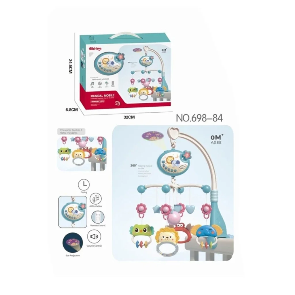 İthalat® BIB6988485-Vardem Dönence Işıklı Ve Müzikli