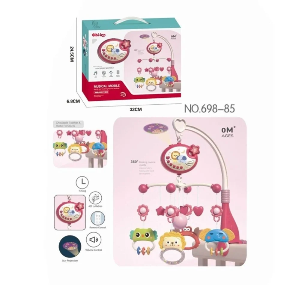 İthalat® BIB6988485-Vardem Dönence Işıklı Ve Müzikli