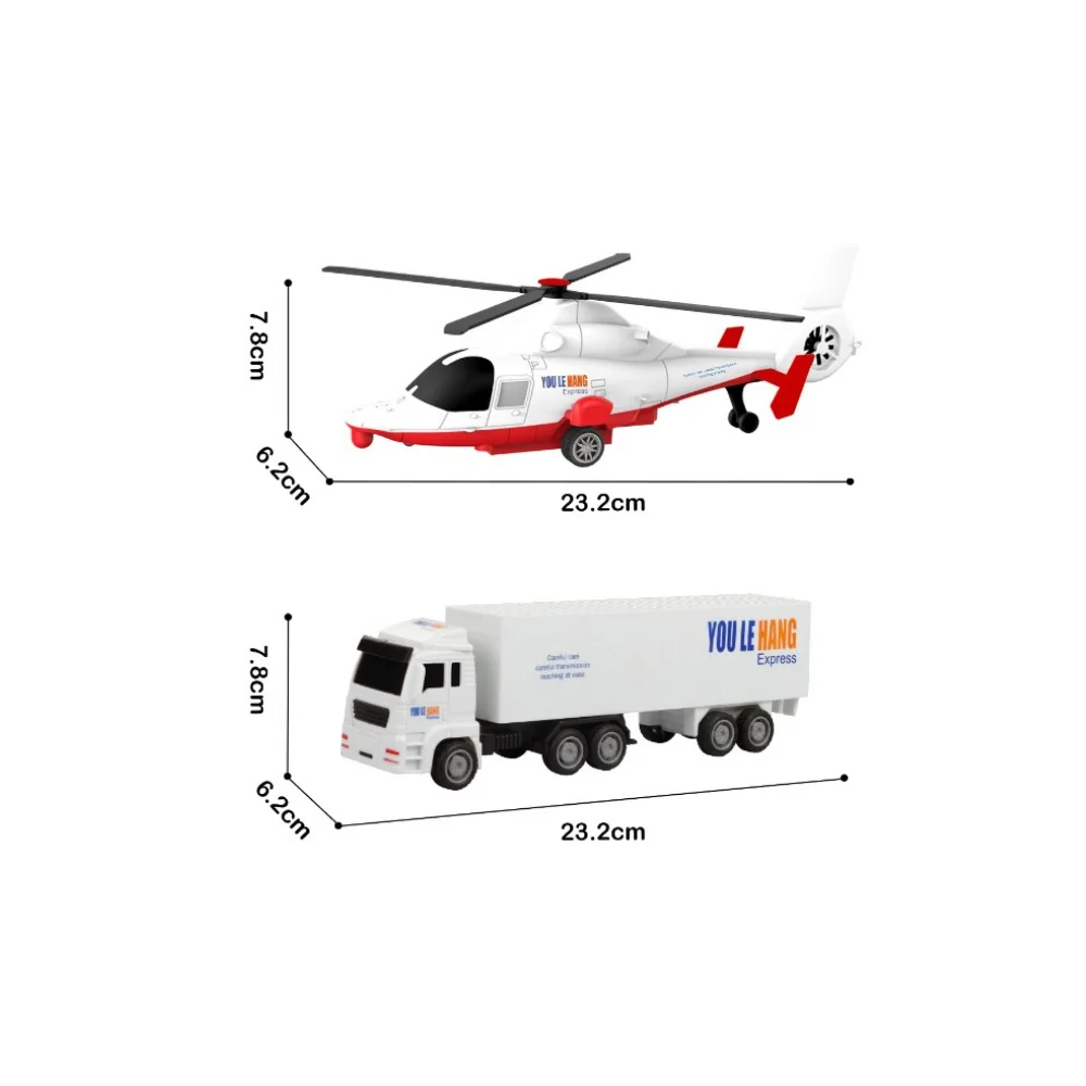 İthalat® BIG251H1 CITY CAR HELİKOPTER/KAMYON 2 Lİ ARAÇ Fiyatı, Yorumları ve Özellikleri