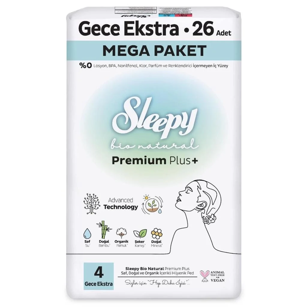Bio Natural Premium Plus Mega Ekstra Gece Ped 26 Adet Fiyatı, Yorumları ve Özellikleri