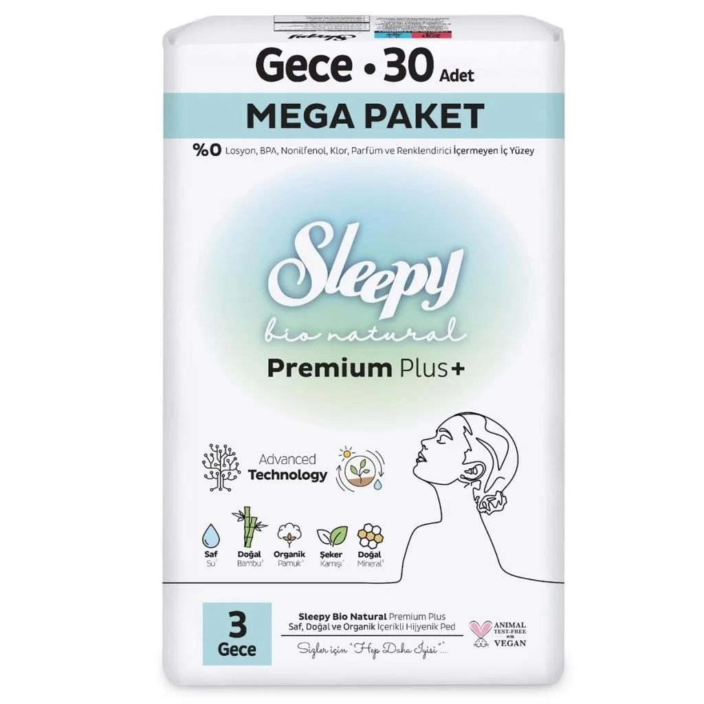 Bio Natural Premium Plus Mega Gece Ped 30 Adet Fiyatı, Yorumları ve Özellikleri