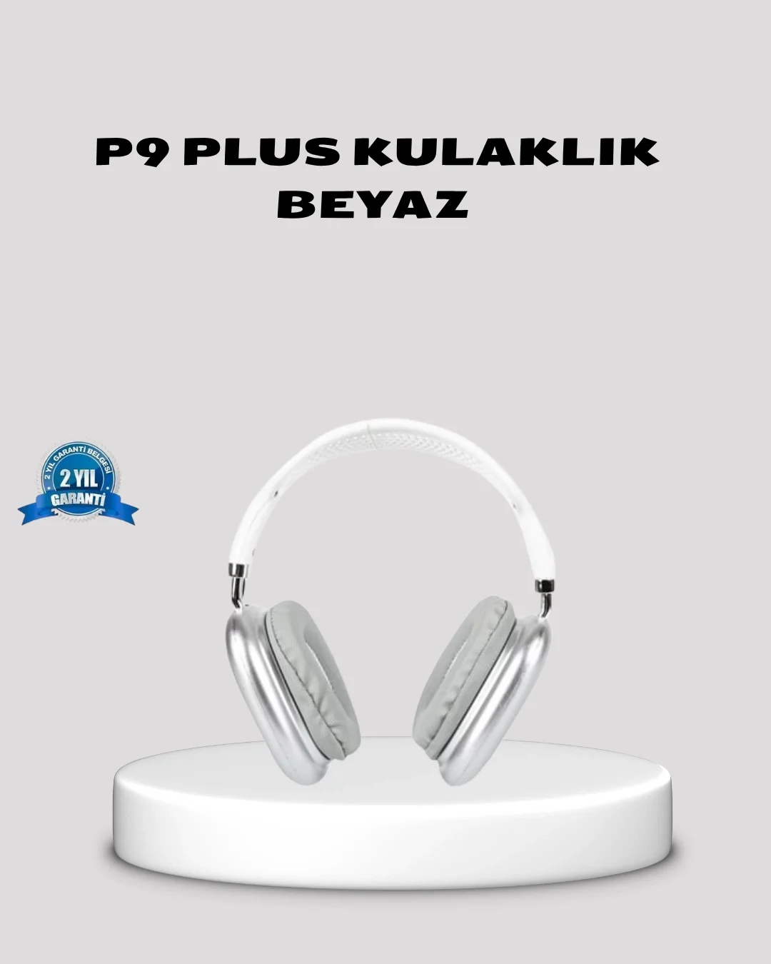 İthalat® Bluetooth 5.0 Kulak Üstü Kulaklık – Uzamsal Ses, Gürültü Engelleme, Ergonomik Tasarım
