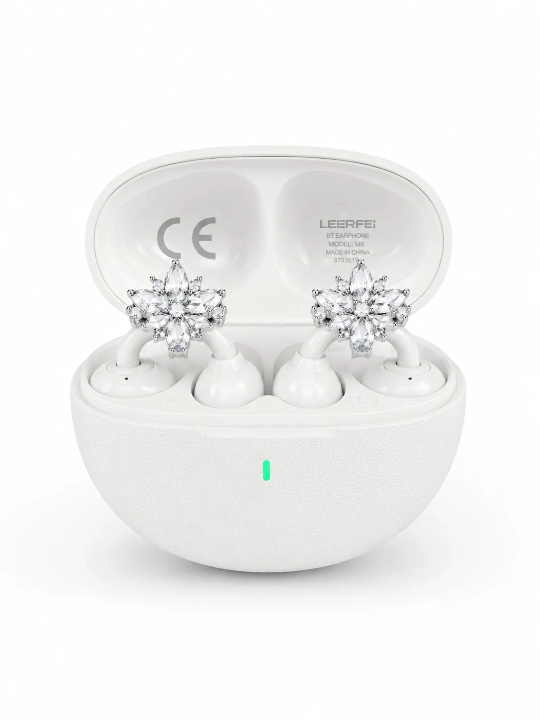 İthalat® Bluetooth Bağlantılı Küpeli Kablosuz Kulaklık Uzun Pil Ömrü