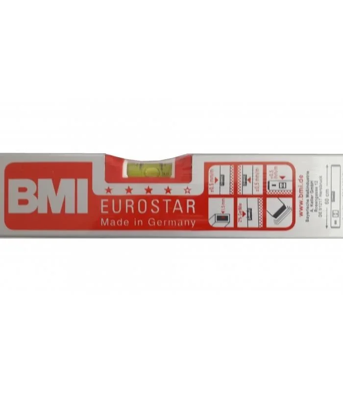 İthalat® BMI Eurostar 690 ALüminyum Su Terazisi 60 Cm