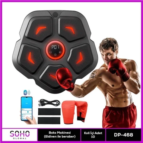 İthalat® BOKS MAKİNESİ ELDİVEN İLE BERABER