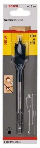 İthalat® Bosch 18X152 Altıgen Yassı Ahşap Maktap Ucu