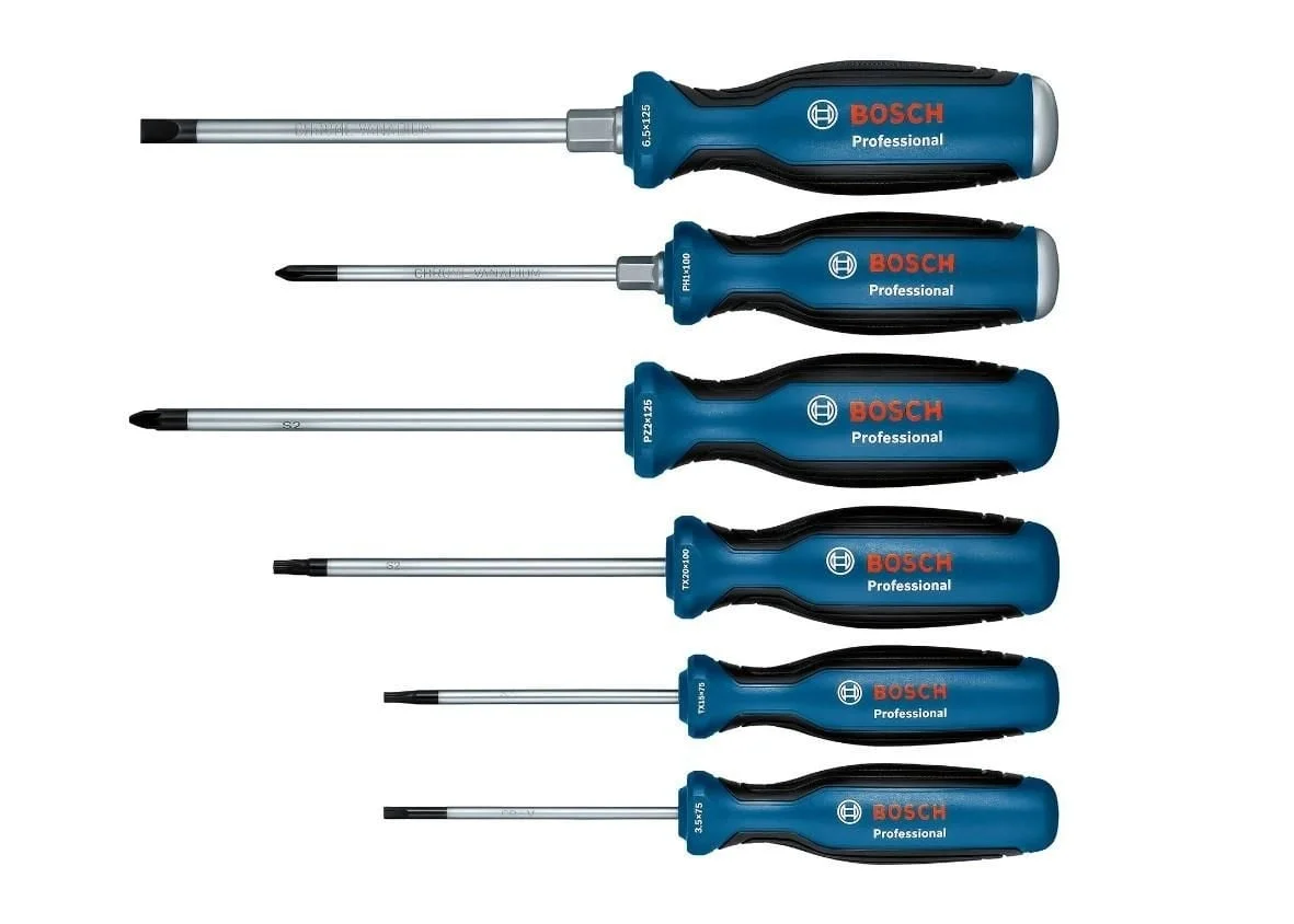 İthalat® Bosch 6 Parça Tornavida Seti