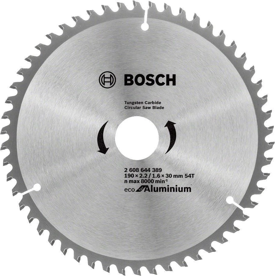 İthalat® Bosch Alüminyum Daire Testere Bıçağı 190x30 mm 54 Diş İthalat® Bosch Alüminyum Daire Testere Bıçağı 190x30 mm 54 Diş