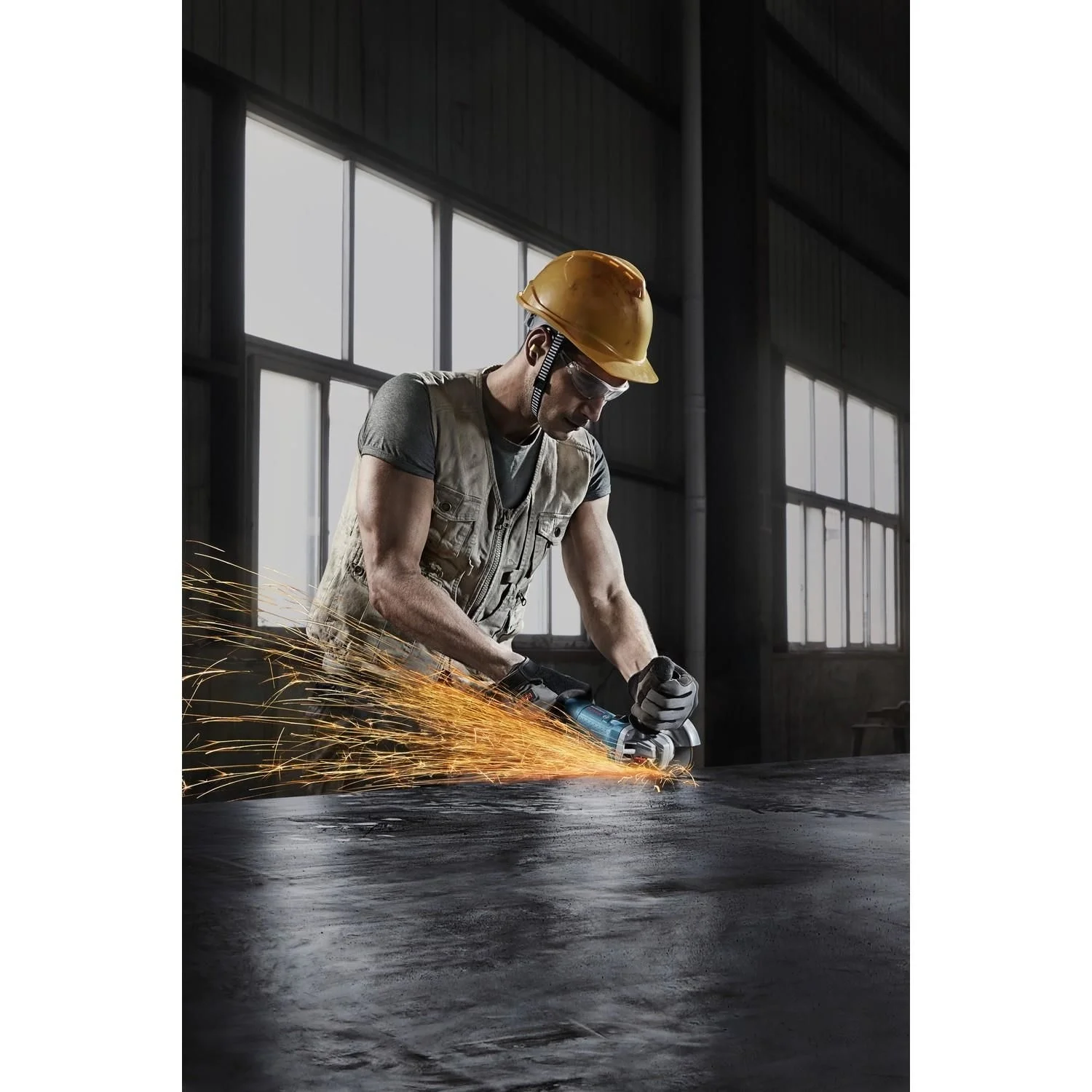 İthalat® Bosch GWS 9-115S  Avuç Taşlama 115 mm Devir Ayarlı