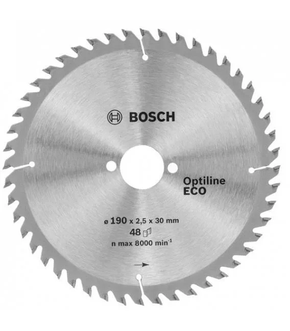 İthalat® Bosch Optine Eco Daire Testere Bıçağı 190x30 mm 48 Diş 2 608 641 790 İthalat® Bosch Optine Eco Daire Testere Bıçağı 190x30 mm 48 Diş 2 608 641 790