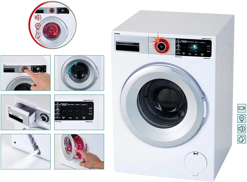 Bosch Oyuncak Sesli Işıklı Çamaşır Makinesi Bosch Oyuncak Sesli Işıklı Çamaşır Makinesi