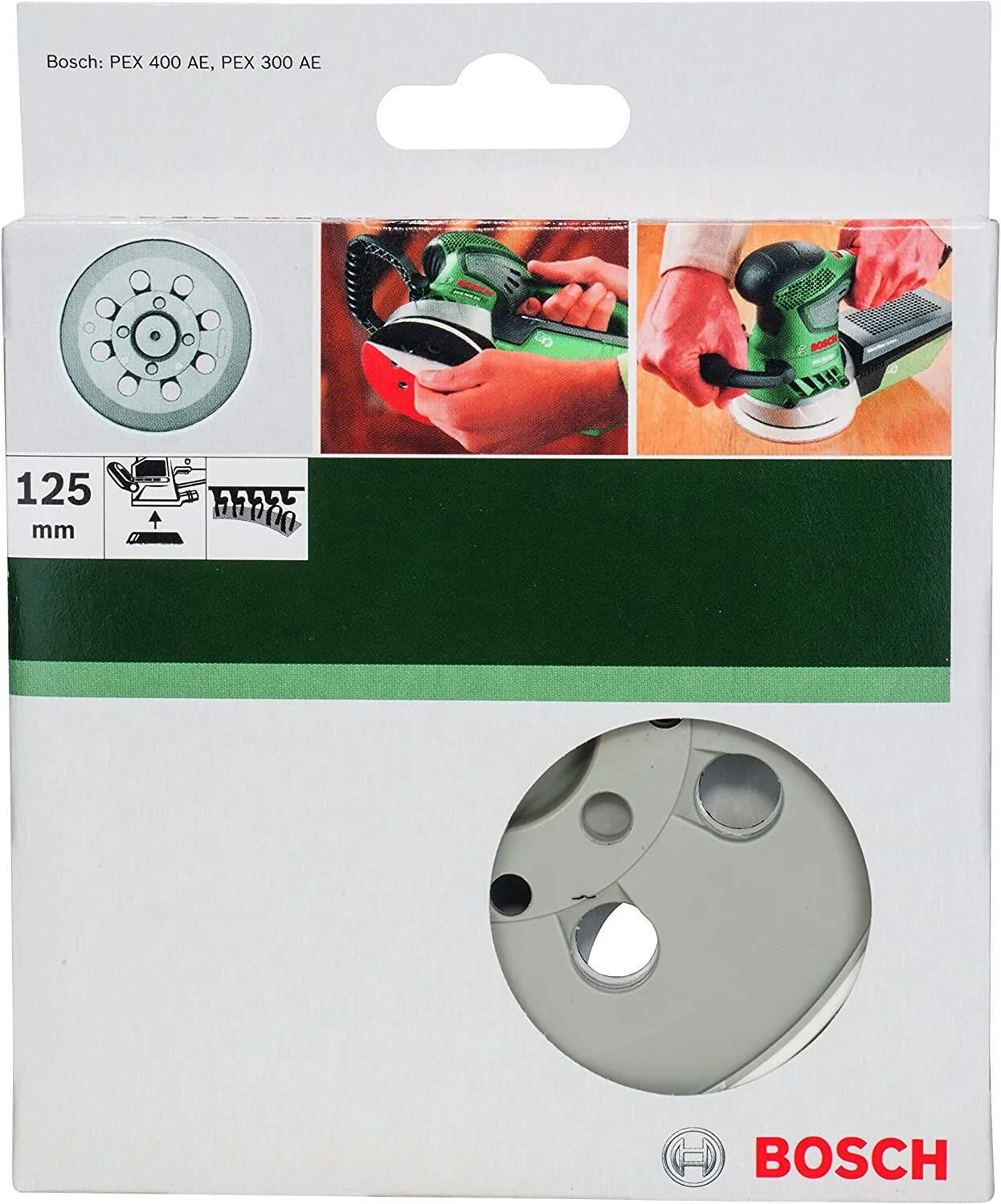 İthalat® Bosch PEX 400 AE PEC 300 AE 125 mm Orta Sert Taban