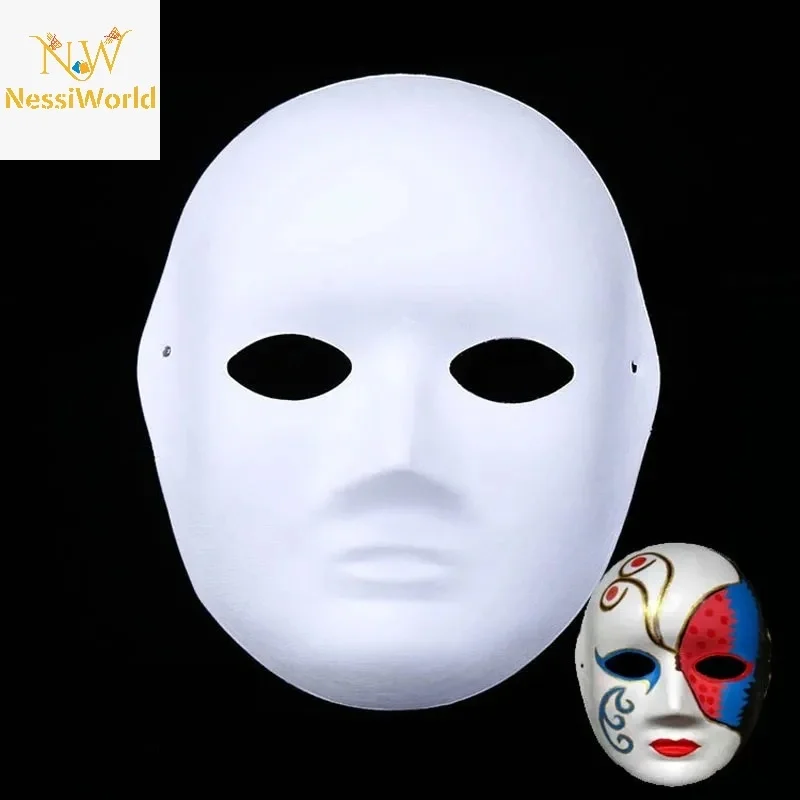 İthalat® Boyanabilir Surat Model Maske – Lastikli | Kendin Tasarla