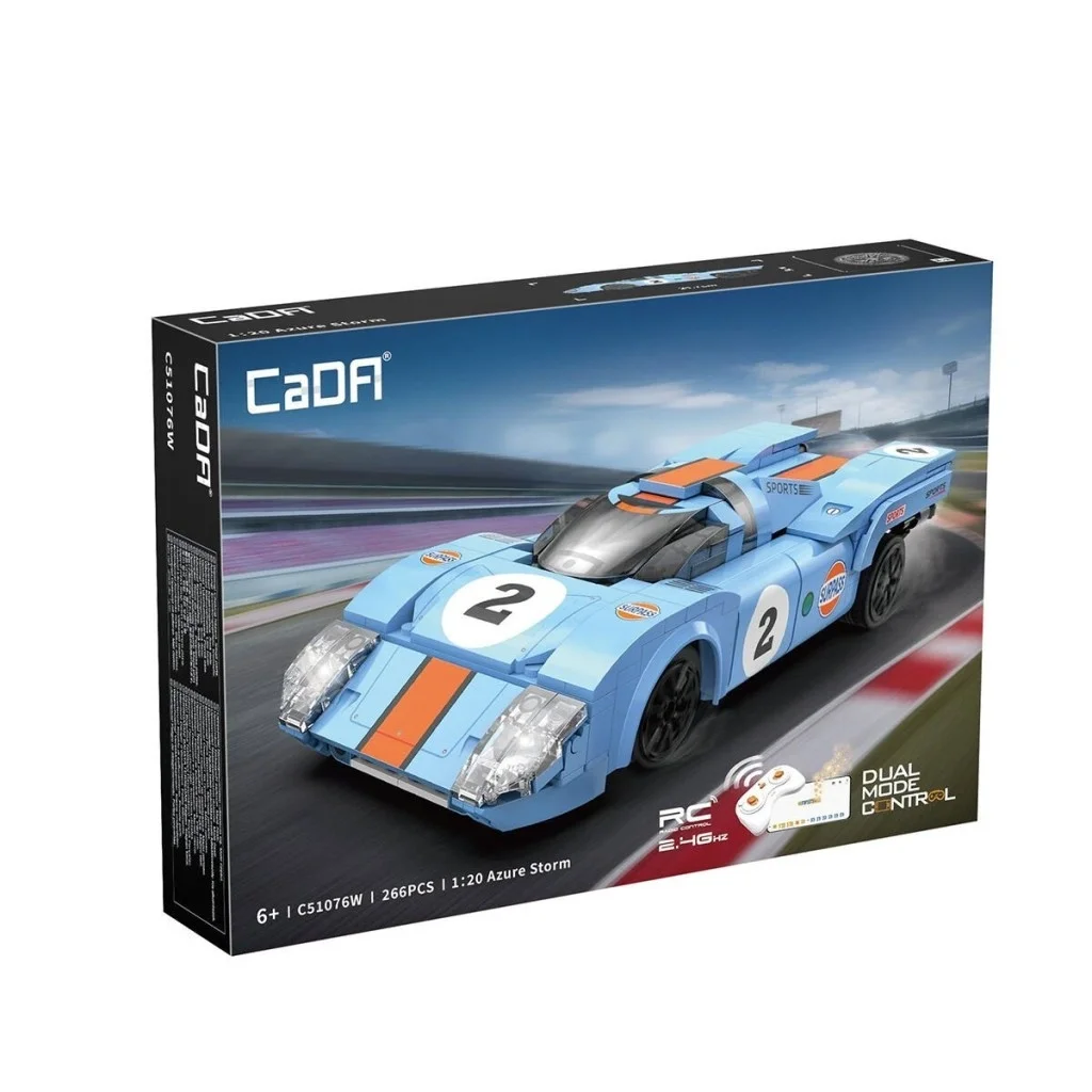 İthalat® C51076W CADA AZURE FIRTINASI 266 PARÇA BLOCK OYUNCAK