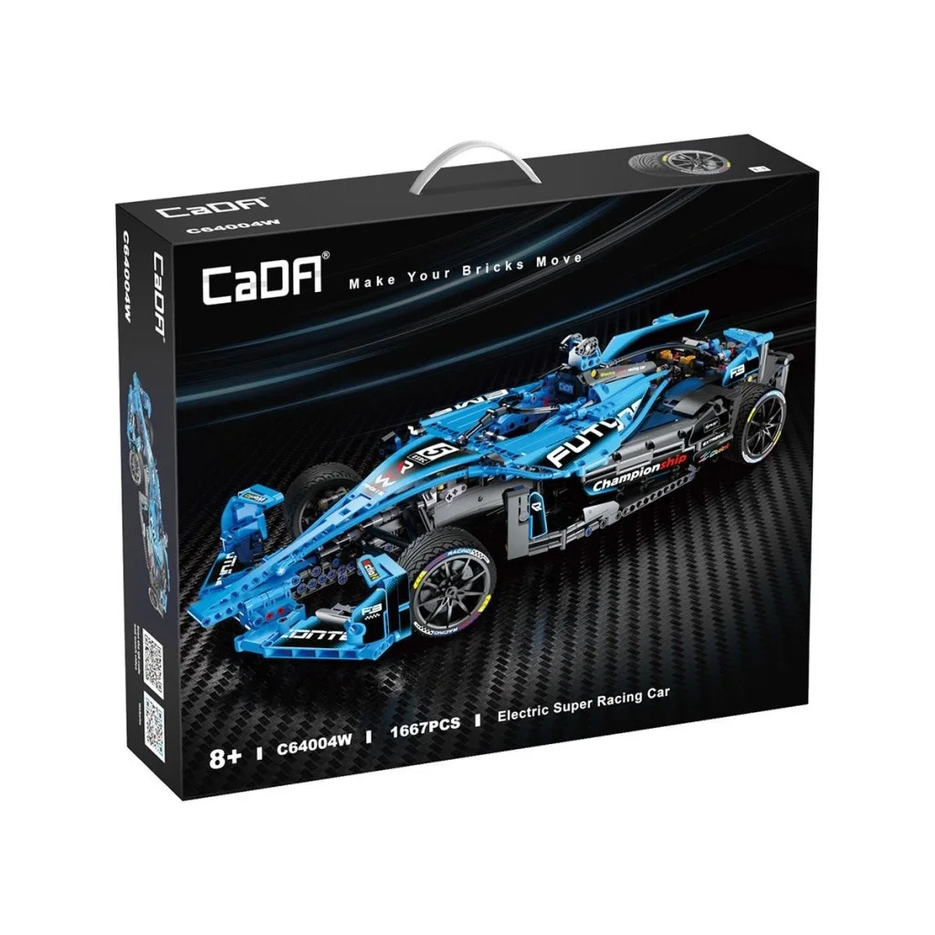 İthalat®  C64004W Cada Electric Racing Super Car Blok Seti 1667 Parça -Vagon life