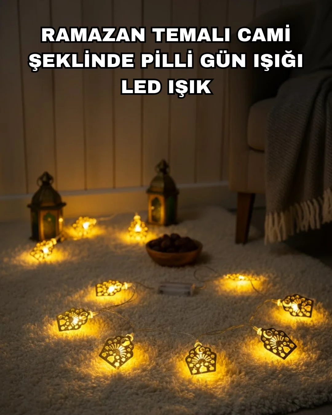 İthalat® CAMİ RAMAZAN LED IŞIK