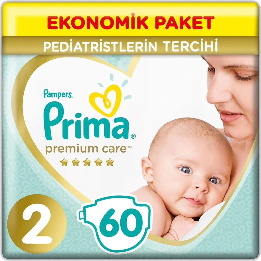 İthalat®   Care Eko Paket 2 Beden 60 Adet