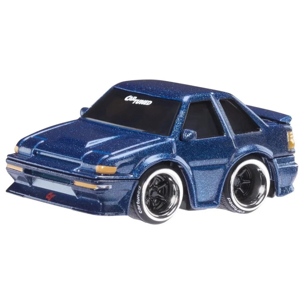 İthalat® CarTuned JDM Seri 1 1985 Toyota Corolla AE86 - Mavi Coupe Araba