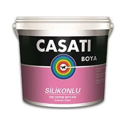 İthalat® Casati Silikonlu Dış Cephe Boyası 15 Litre Beyaz İthalat® Casati Silikonlu Dış Cephe Boyası 15 Litre Beyaz