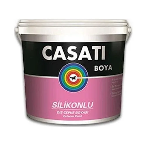 İthalat® Casati Silikonlu Dış Cephe Boyası 7,5 Litre Beyaz İthalat® Casati Silikonlu Dış Cephe Boyası 7,5 Litre Beyaz