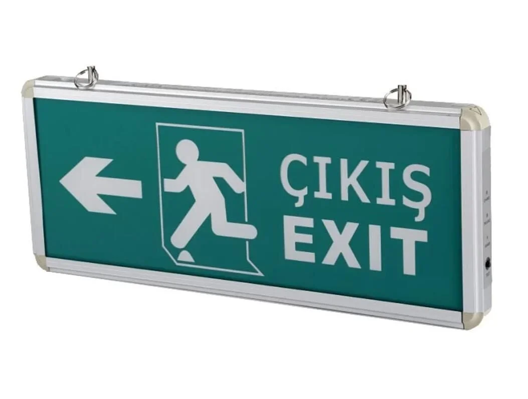 İthalat® Cata 9170 Ledli Exit Çıkış Armatürü 3 Saat Akülü İthalat® Cata 9170 Ledli Exit Çıkış Armatürü 3 Saat Akülü