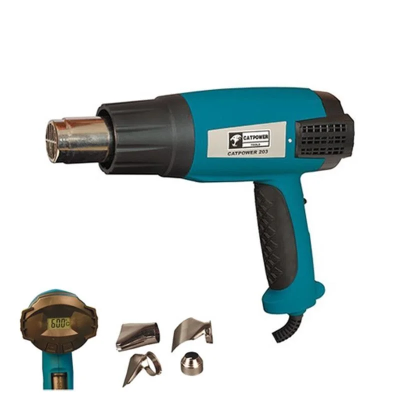 İthalat® CatPower 203 Dijital Sıcak Hava Tabancası 2000 Watt