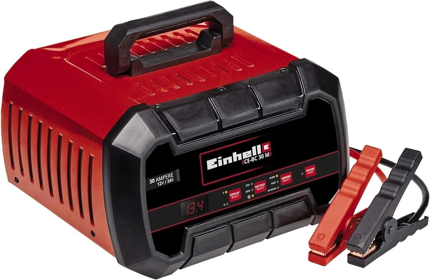 İthalat®  CE-BC 30 M Akü Şarj Cihazı 6-12-24 Volt