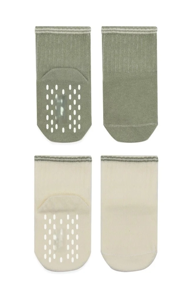 İthalat® Çemberli Basic Penye Kaymaz Soket Çorap 2li 10146 Nil