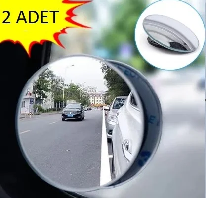İthalat® Çerçevesiz  Ayarlanabilir Kör Nokta Aynası 2 li