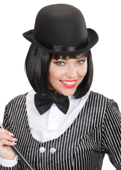 İthalat® Charlie Chaplin Stil Yetişkin Şapkası – Siyah Melon Parti Şapkası İthalat® Charlie Chaplin Stil Yetişkin Şapkası – Siyah Melon Parti Şapkası