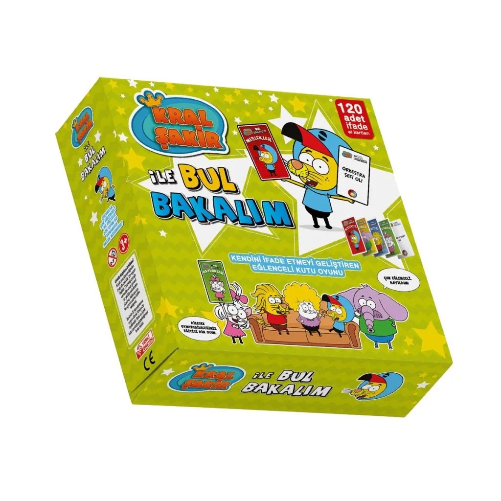 İthalat® CHV-102036 BUL BAKALIM KUTU OYUNU
