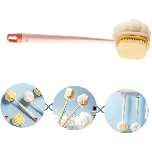 İthalat® Çift Taraflı Banyo Duş Fırçası