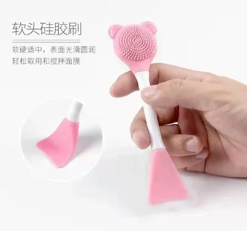 İthalat® Cilt Bakım Fırçası ve Maske Spatulası