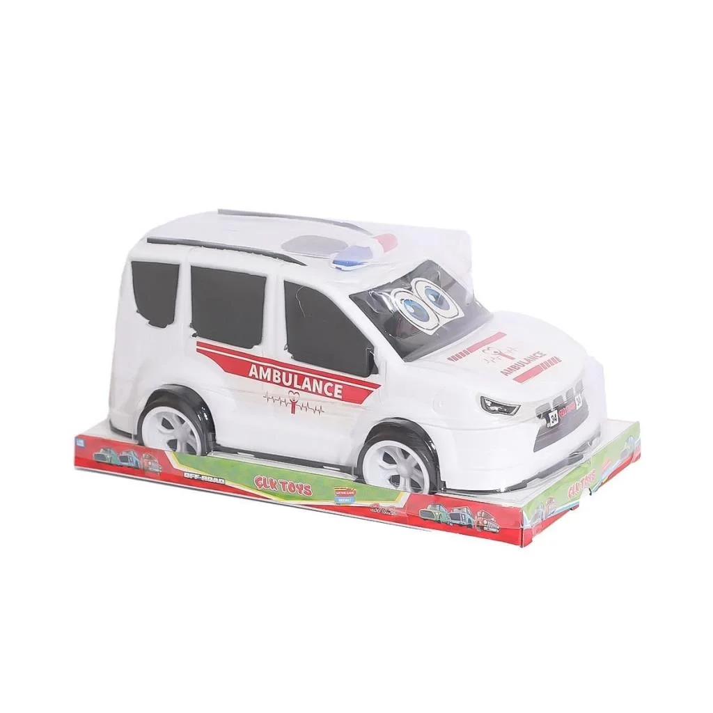 İthalat®  CLK-252 Vakumlu Ambulans -Çalkan Oyuncak