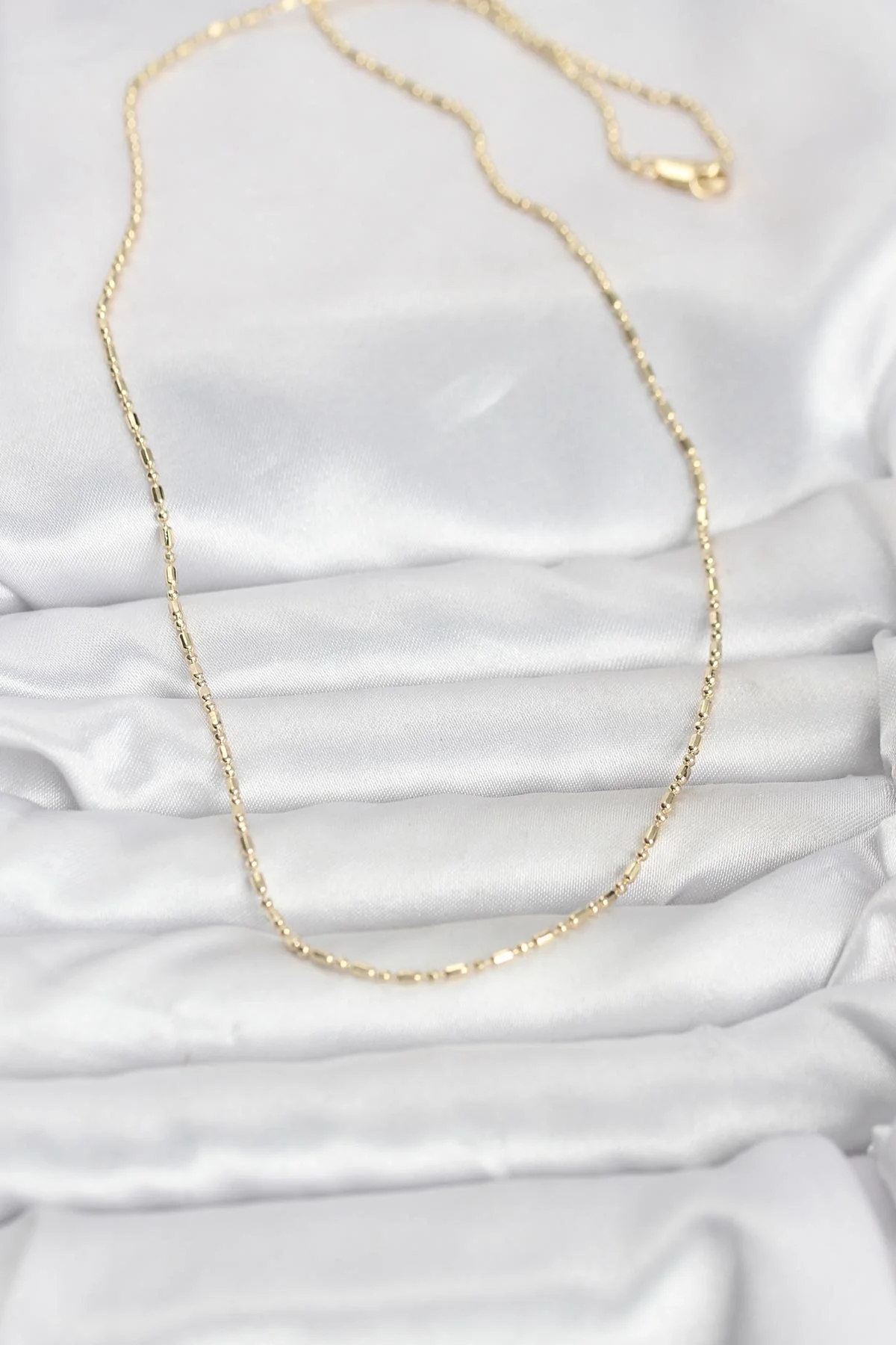İthalat® CM 14K Gold Renk Zincirli 60 cm Kadın Kolye
