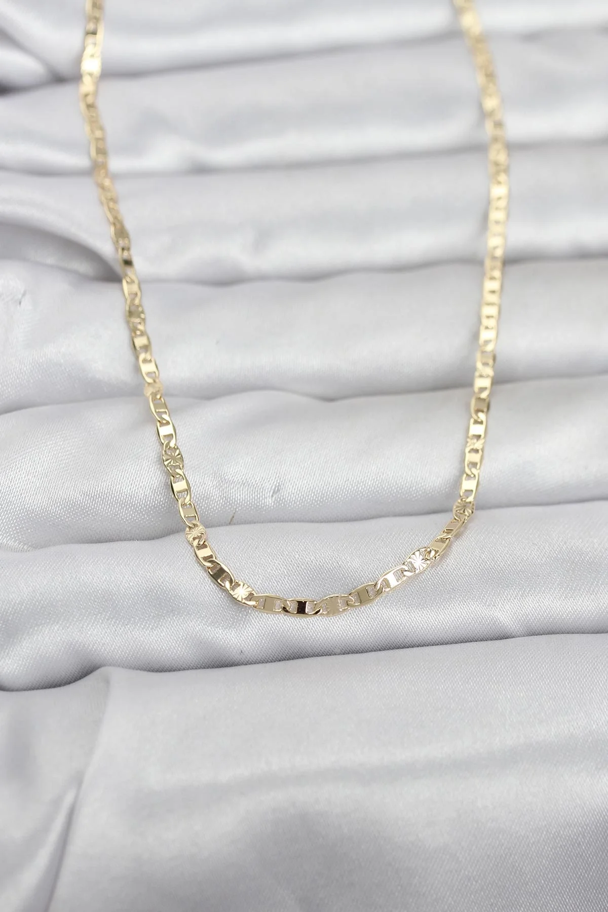 İthalat® CM 14K Gold Renk Zincir Model 60 cm Kadın Kolye