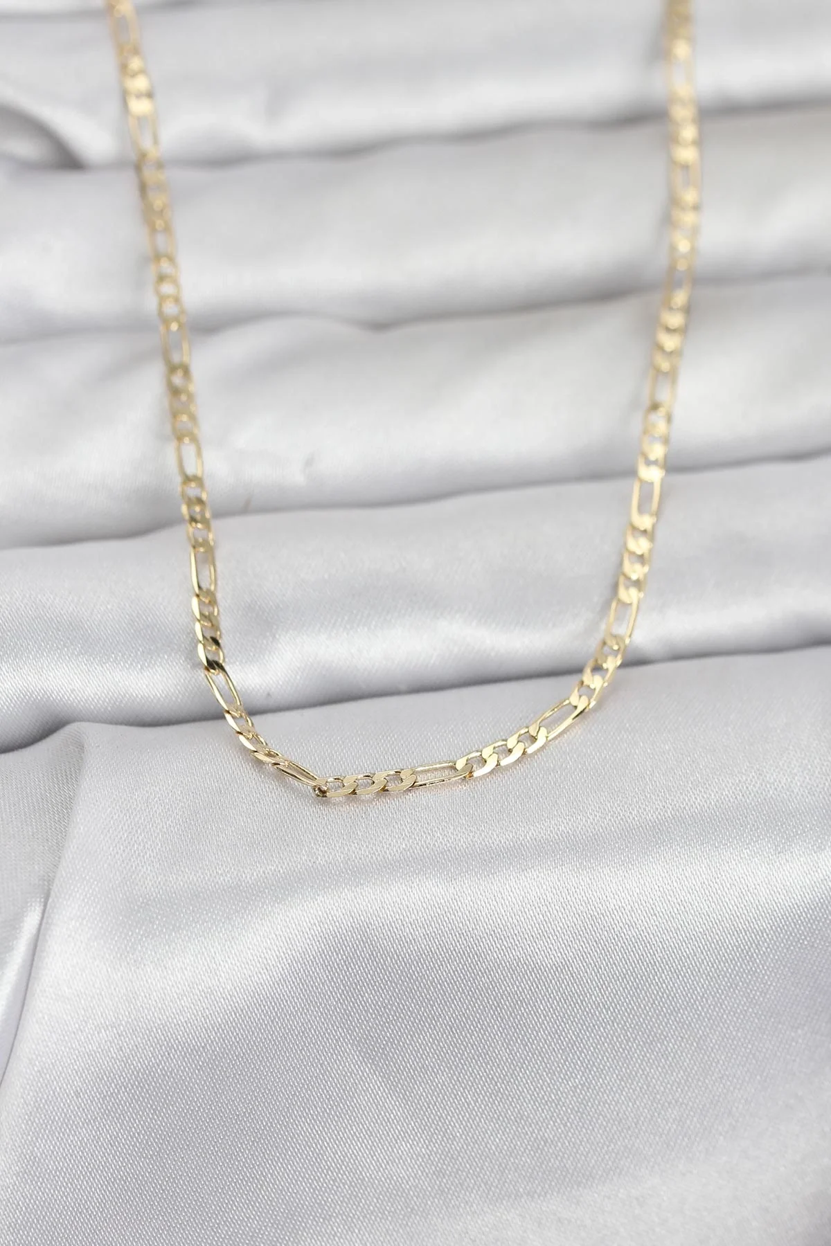 İthalat® CM 14K Gold Renk İnce Kuşgözü Zincir Model 60 cm Kadın Kolye