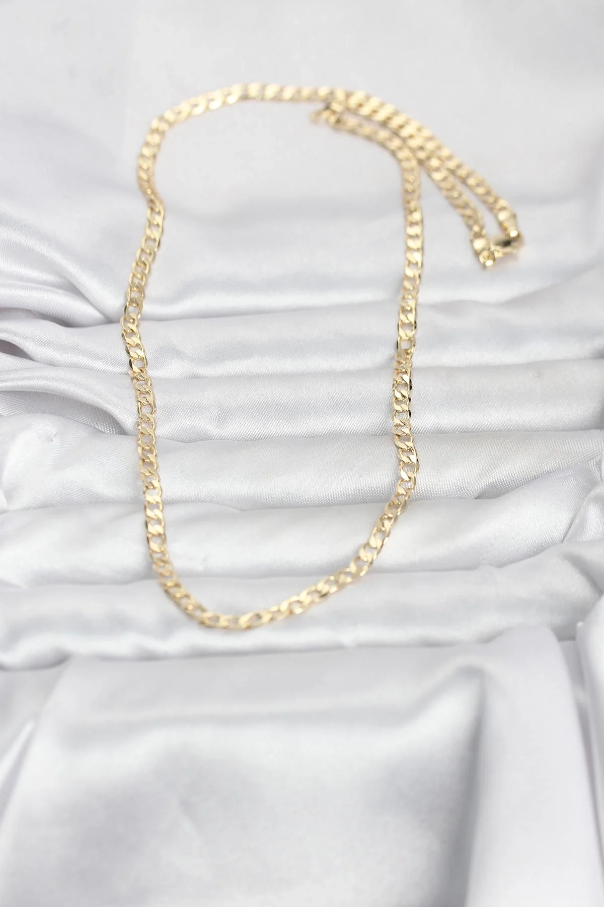 İthalat® CM 14K Gold Renk Zincir Model 60 cm Kadın Kolye