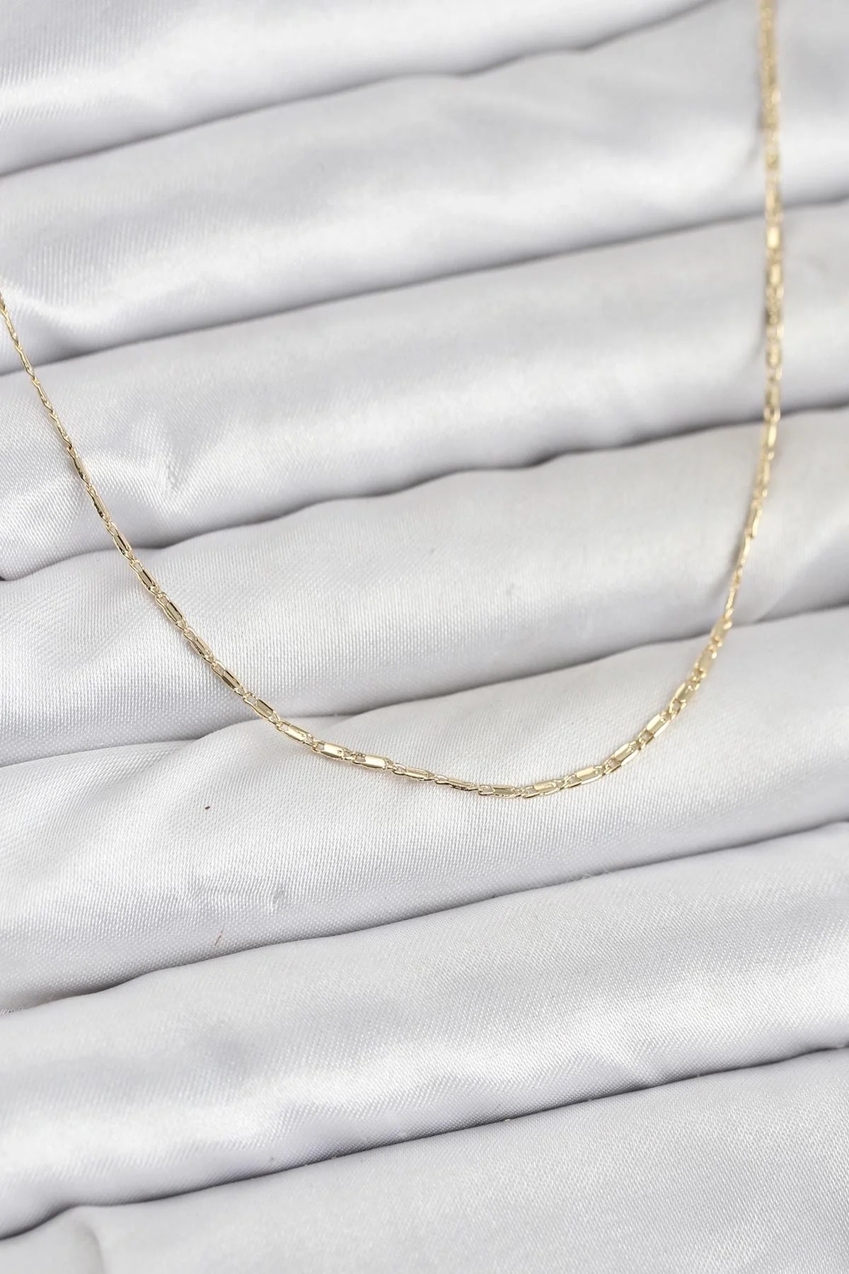 İthalat® CM 14K Gold Renk Kesme Model 60 cm Kadın Kolye
