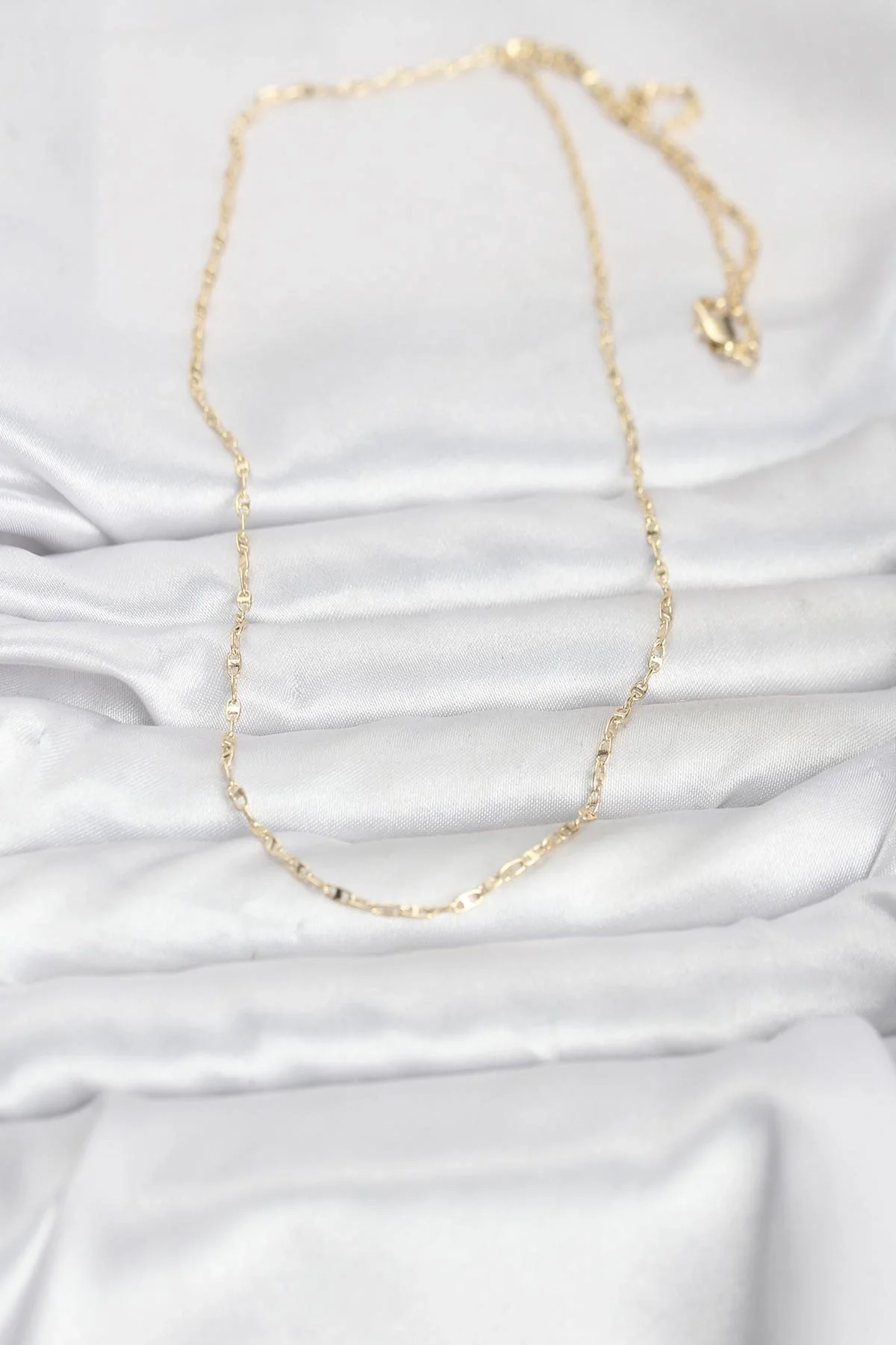 İthalat® CM 14K Gold Renk Gemici Zincir Model 60 cm Kadın Kolye