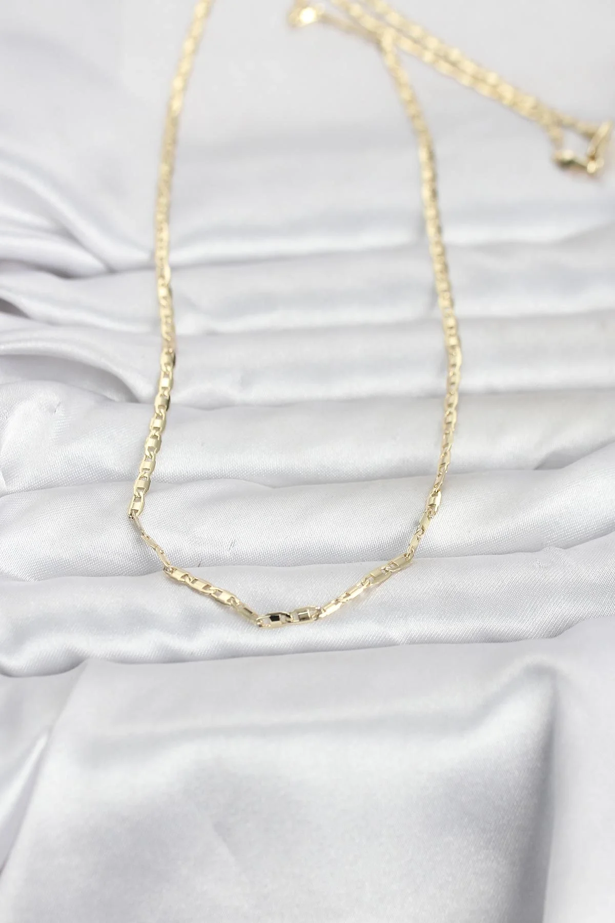 İthalat® CM 14K Gold Renk Gemici Zincir Model 60 cm Kadın Kolye