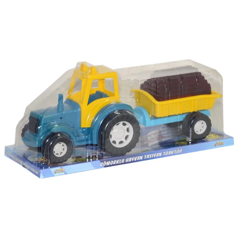 İthalat® CN2037-2039CN  Vakumlu Traktör Taşıyıcı 33 cm -Halitcan Oyuncak