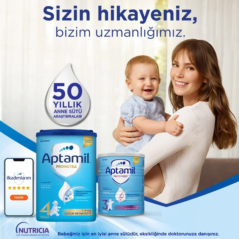 İthalat®   Çocuk Devam Sütü Maması No4 1 Yaş+  800 Gr