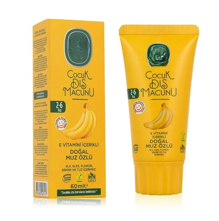 İthalat® Çocuk Diş Macunu 60 ml Muz