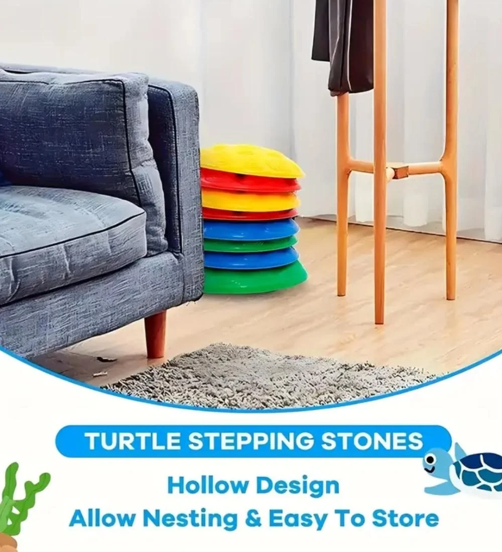 İthalat® Çocuk Yarım Küre Denge ve Koordinasyon Adası 6 Lı Set