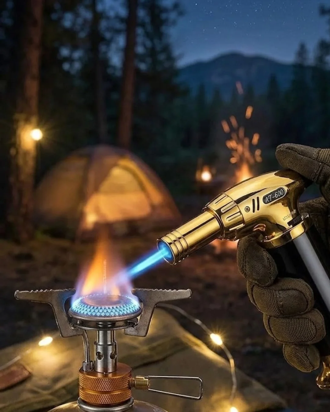 İthalat® Çok Amaçlı Torch Pürmüz Çakmak Kamp Mutfak Hobi Kullanımlı